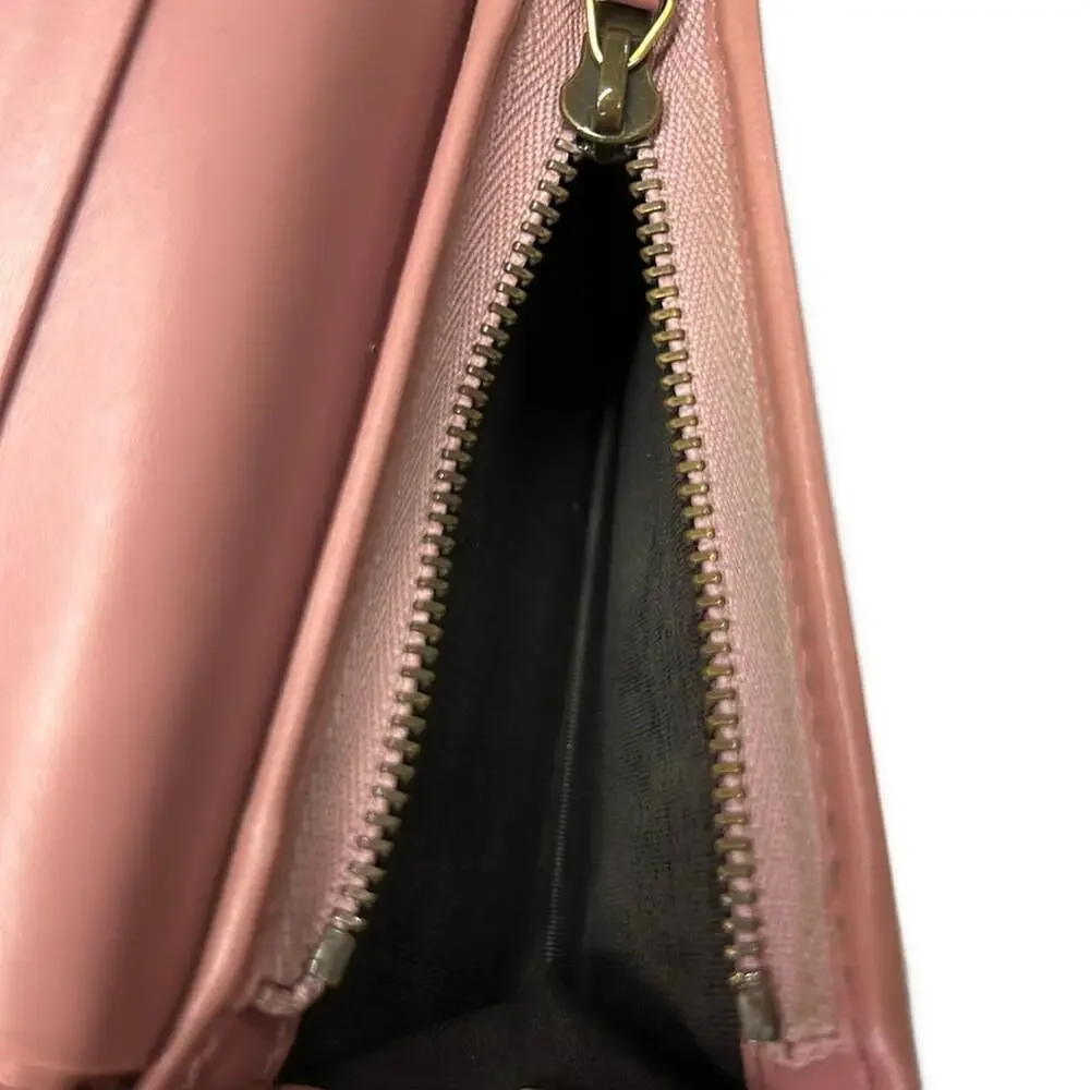 Gucci Cherry Bifold Wallet 476050 Pink Red Multi